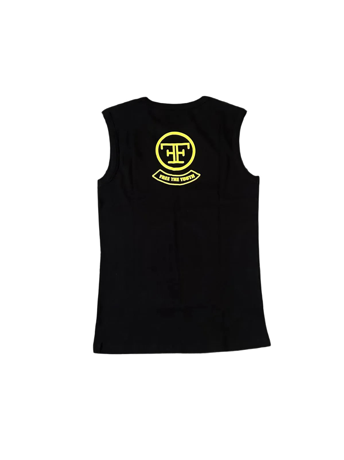 TANK TOP BLACK/YELLOW