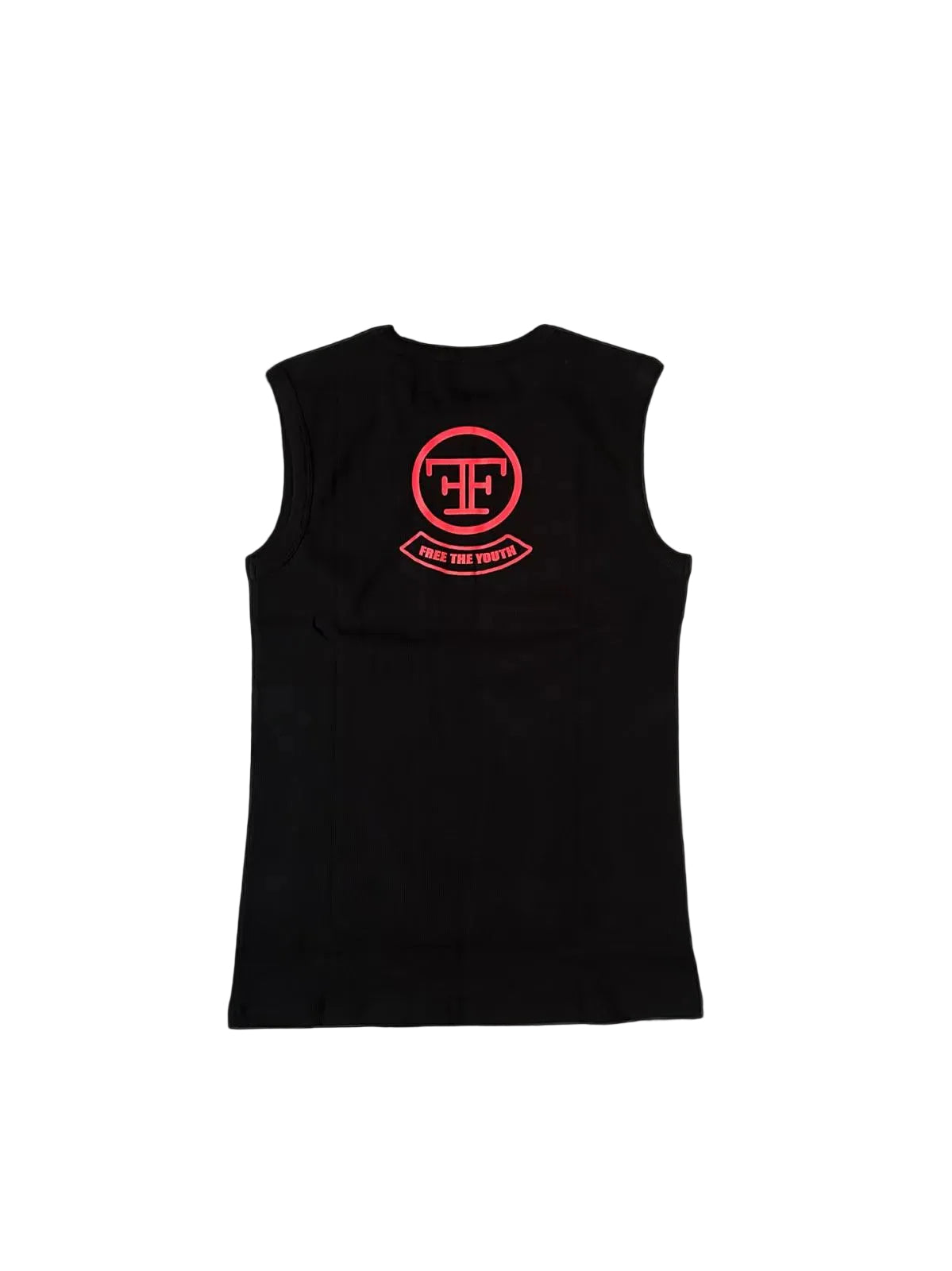 TANK TOP BLACK/RED
