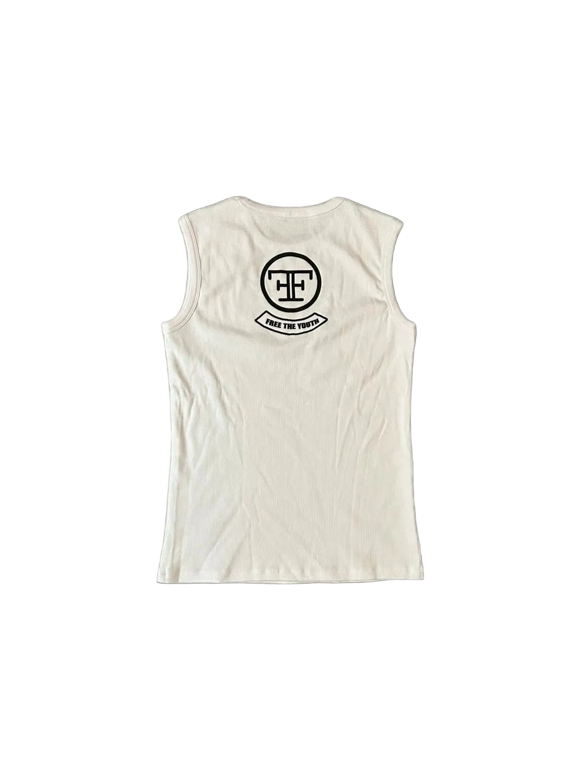 TANK TOP WHITE/BLACK