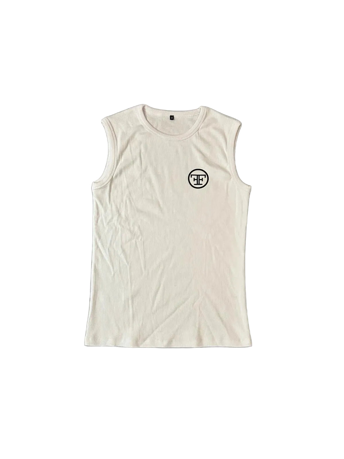 TANK TOP WHITE/BLACK